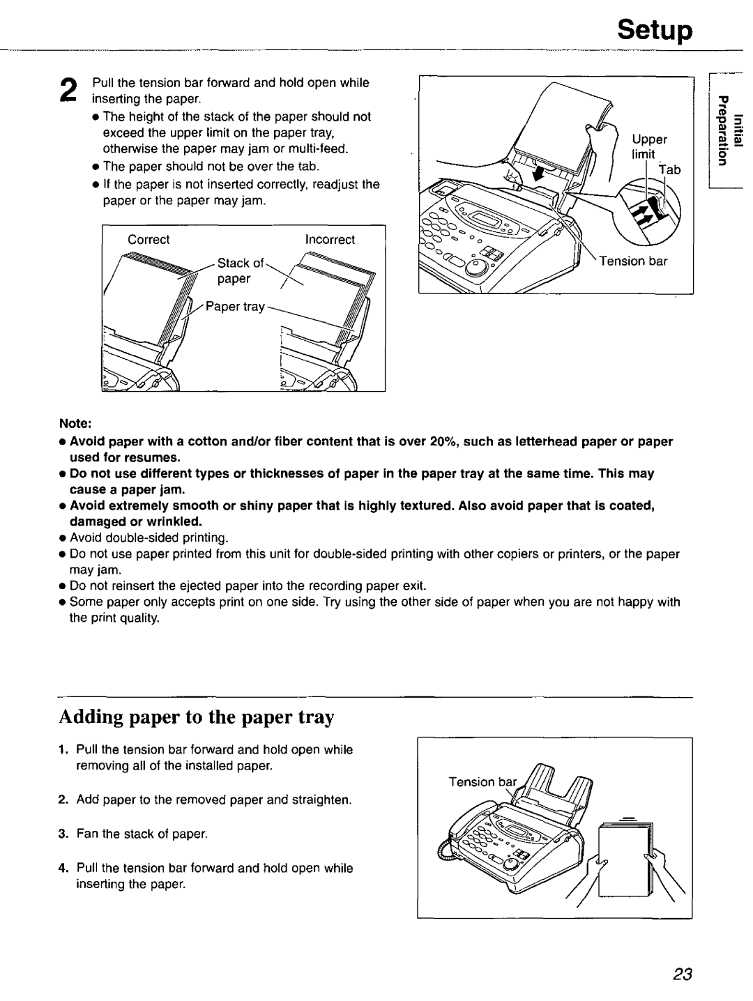 Panasonic KX-FP121 manual 