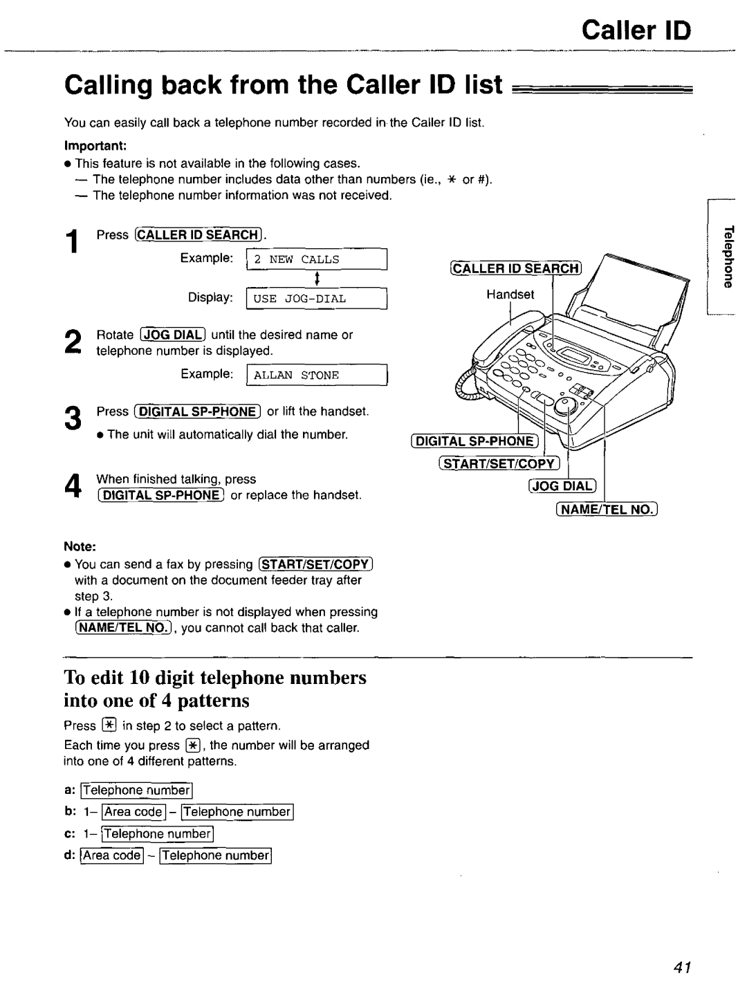 Panasonic KX-FP121 manual 