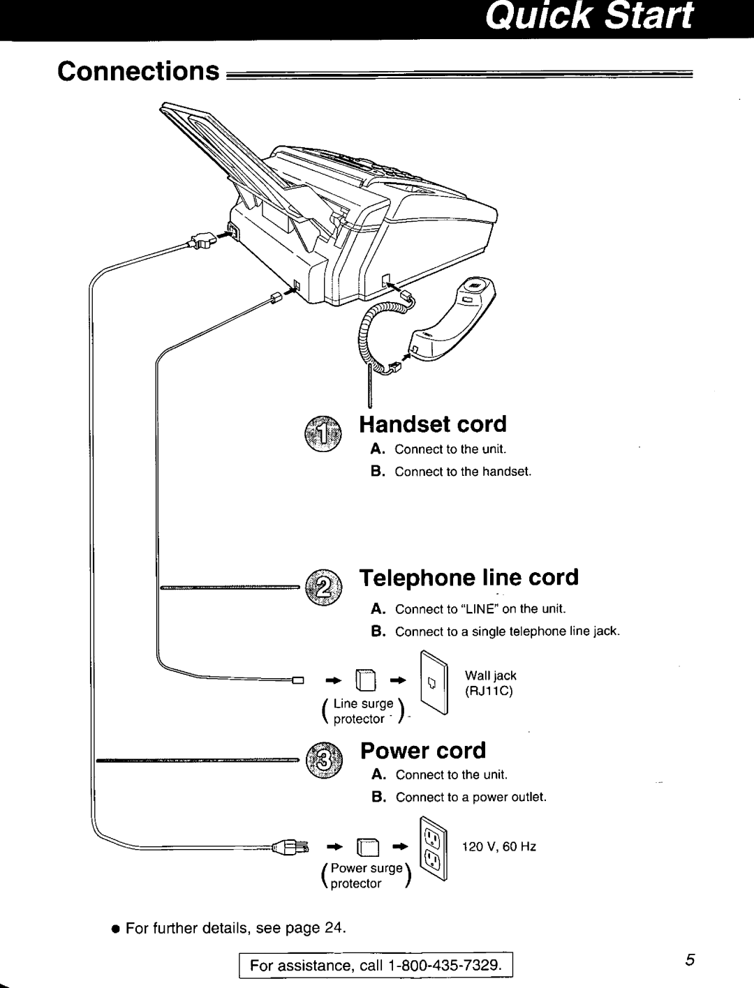 Panasonic KX-FP121 manual 