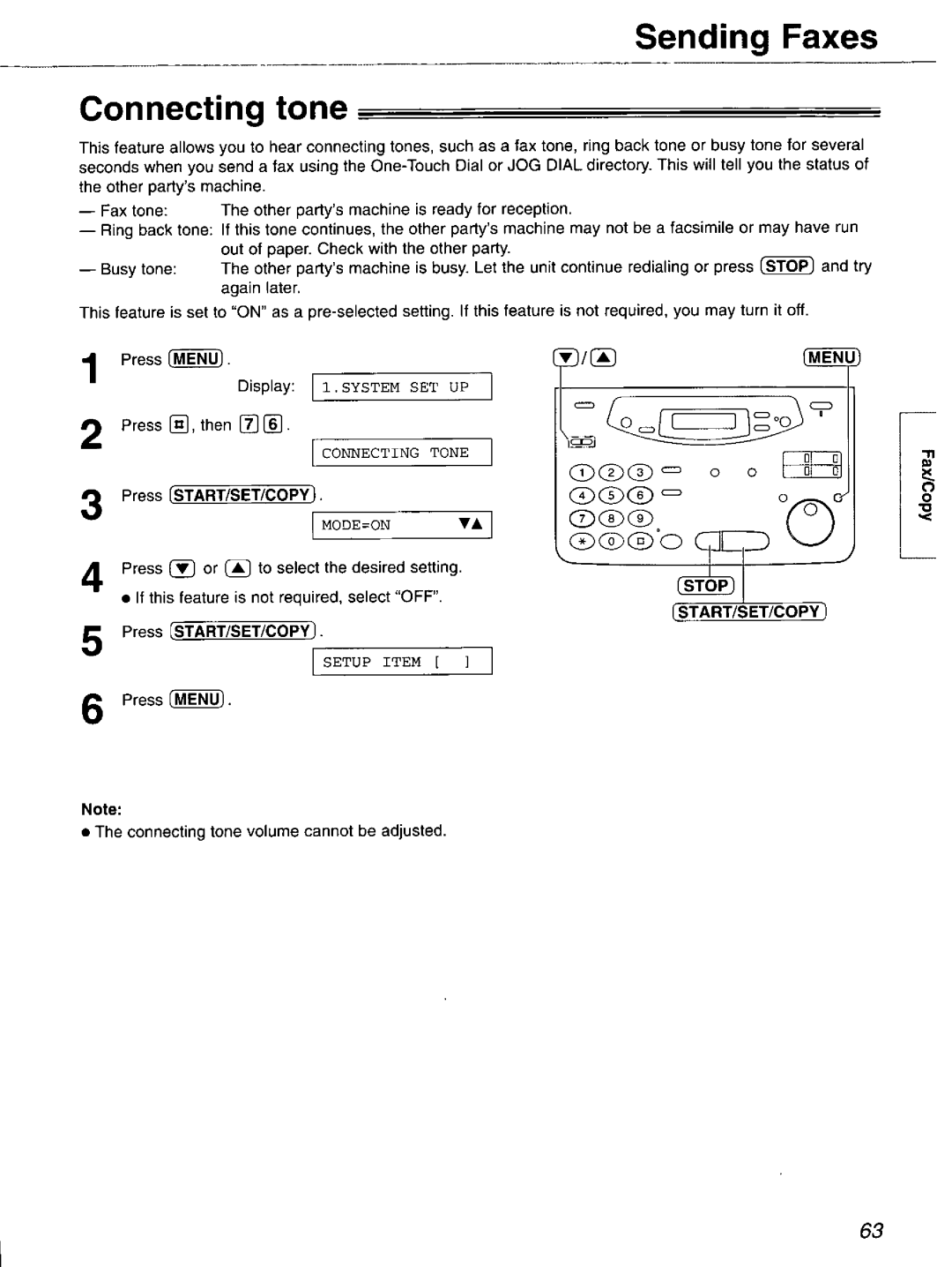 Panasonic KX-FP121 manual 