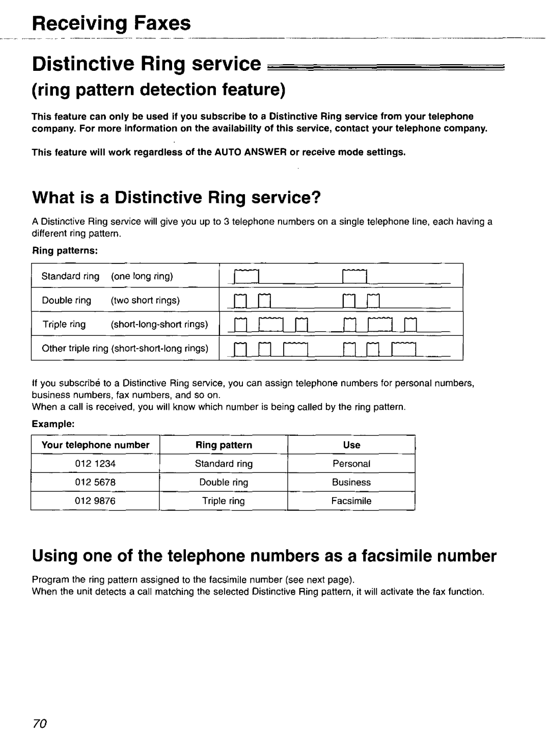 Panasonic KX-FP121 manual 