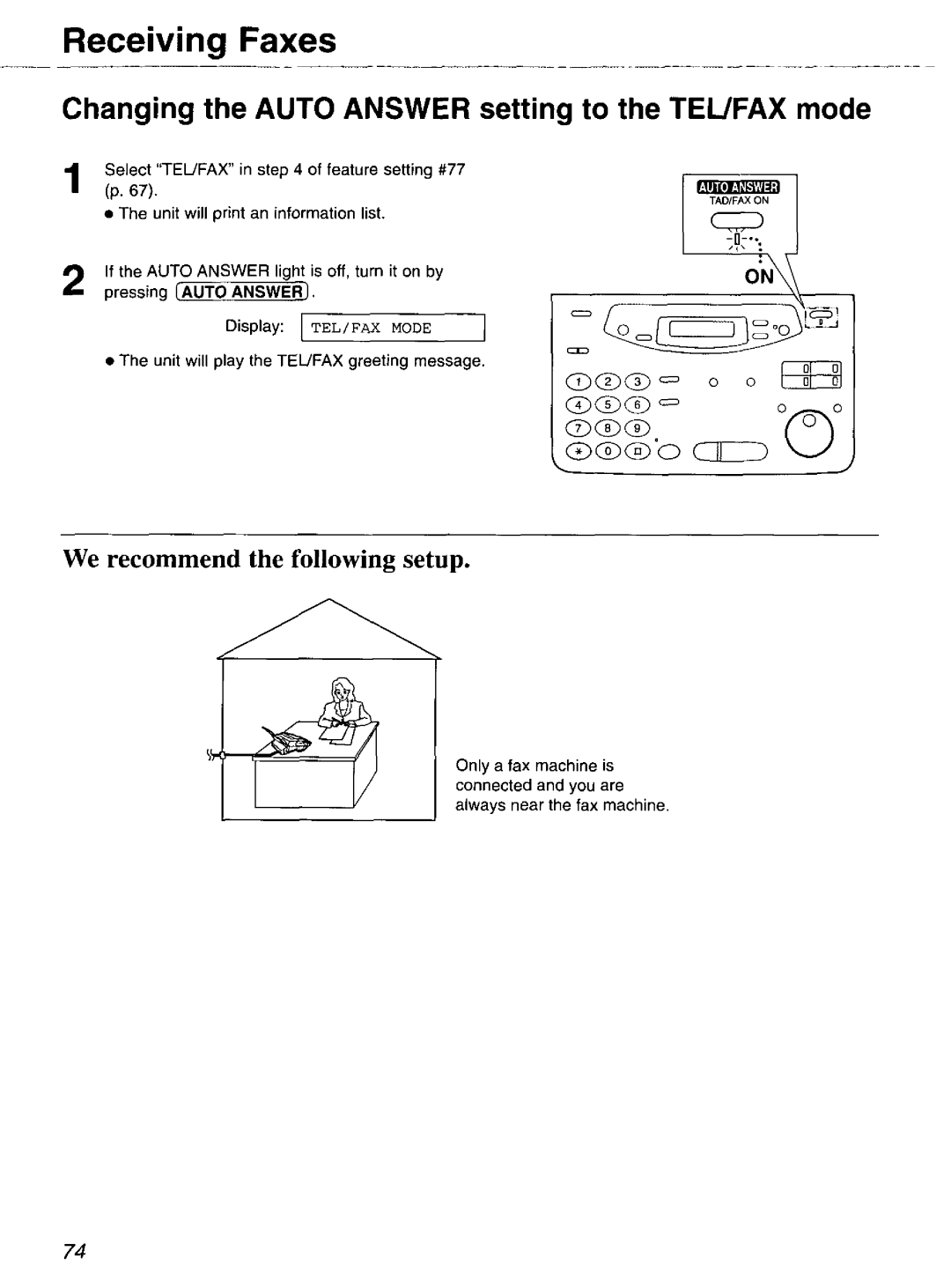 Panasonic KX-FP121 manual 