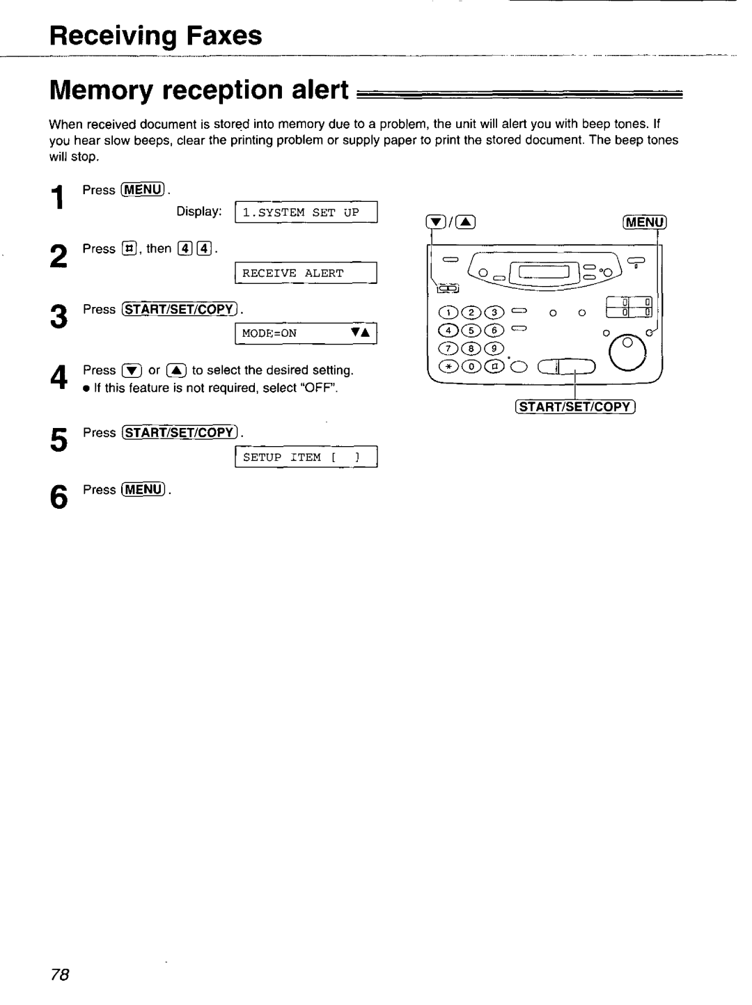 Panasonic KX-FP121 manual 