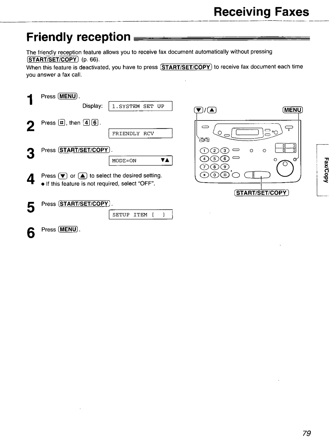 Panasonic KX-FP121 manual 