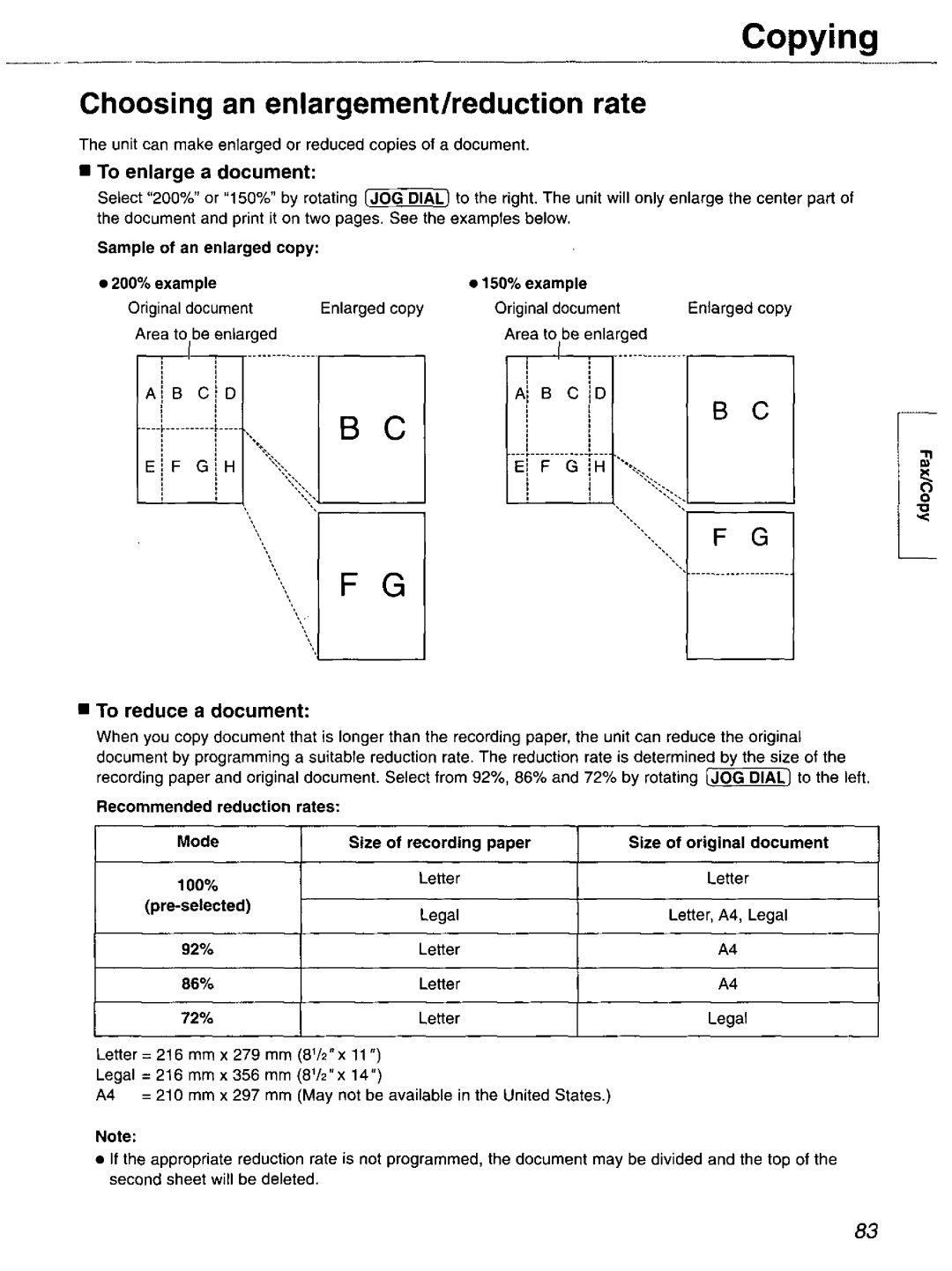 Panasonic KX-FP121 manual 