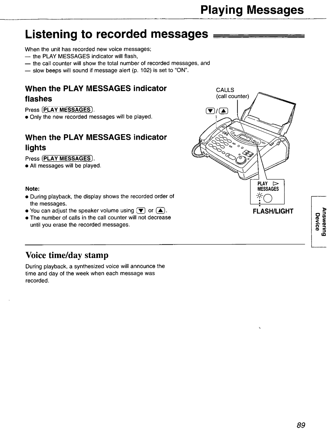 Panasonic KX-FP121 manual 