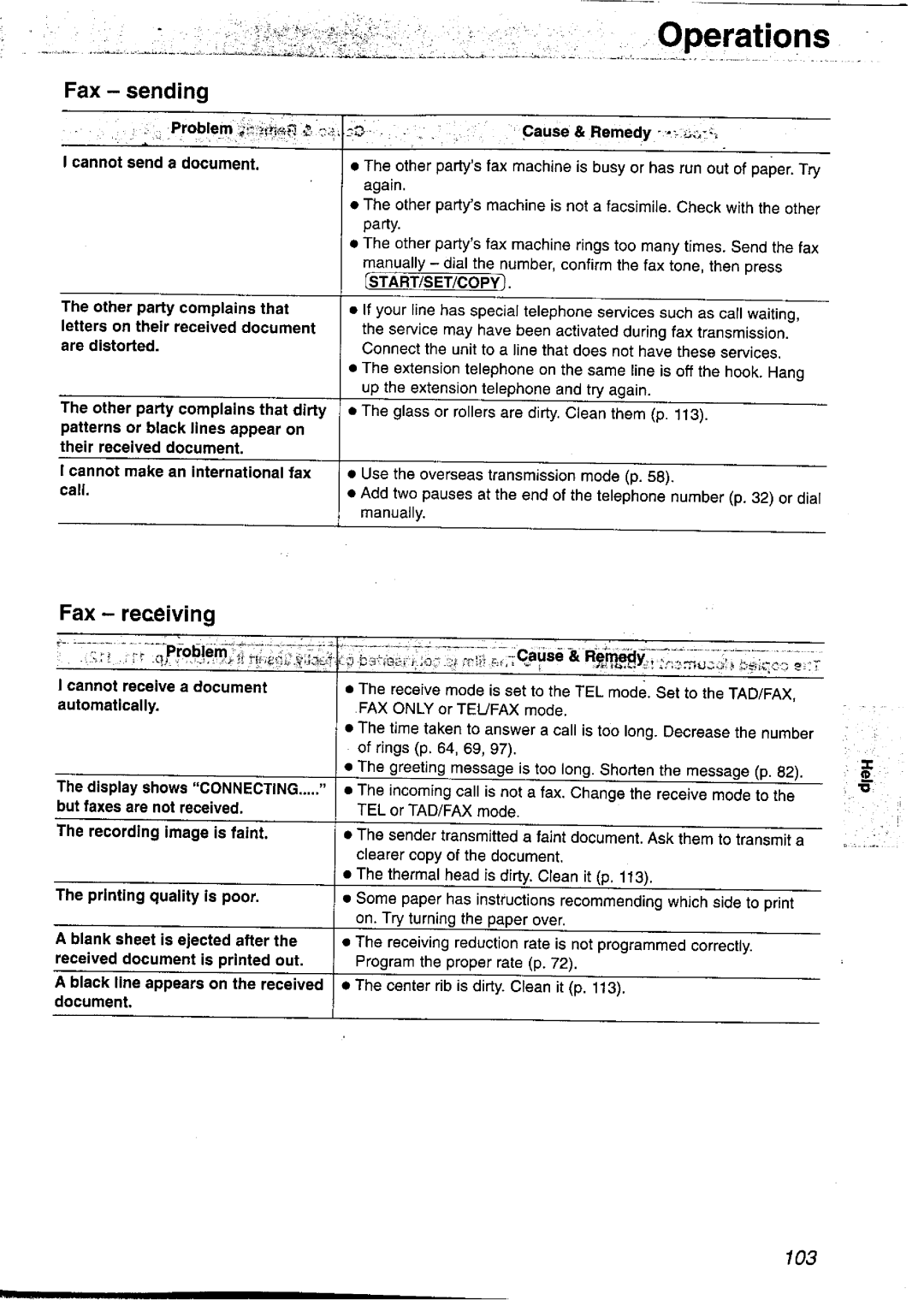 Panasonic KX-FP121NZ manual 