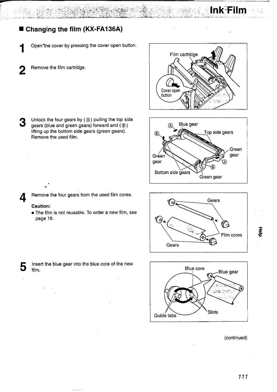 Panasonic KX-FP121NZ manual 