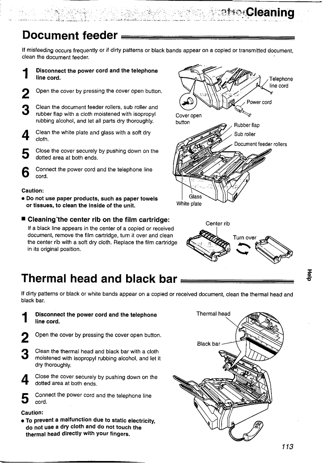 Panasonic KX-FP121NZ manual 