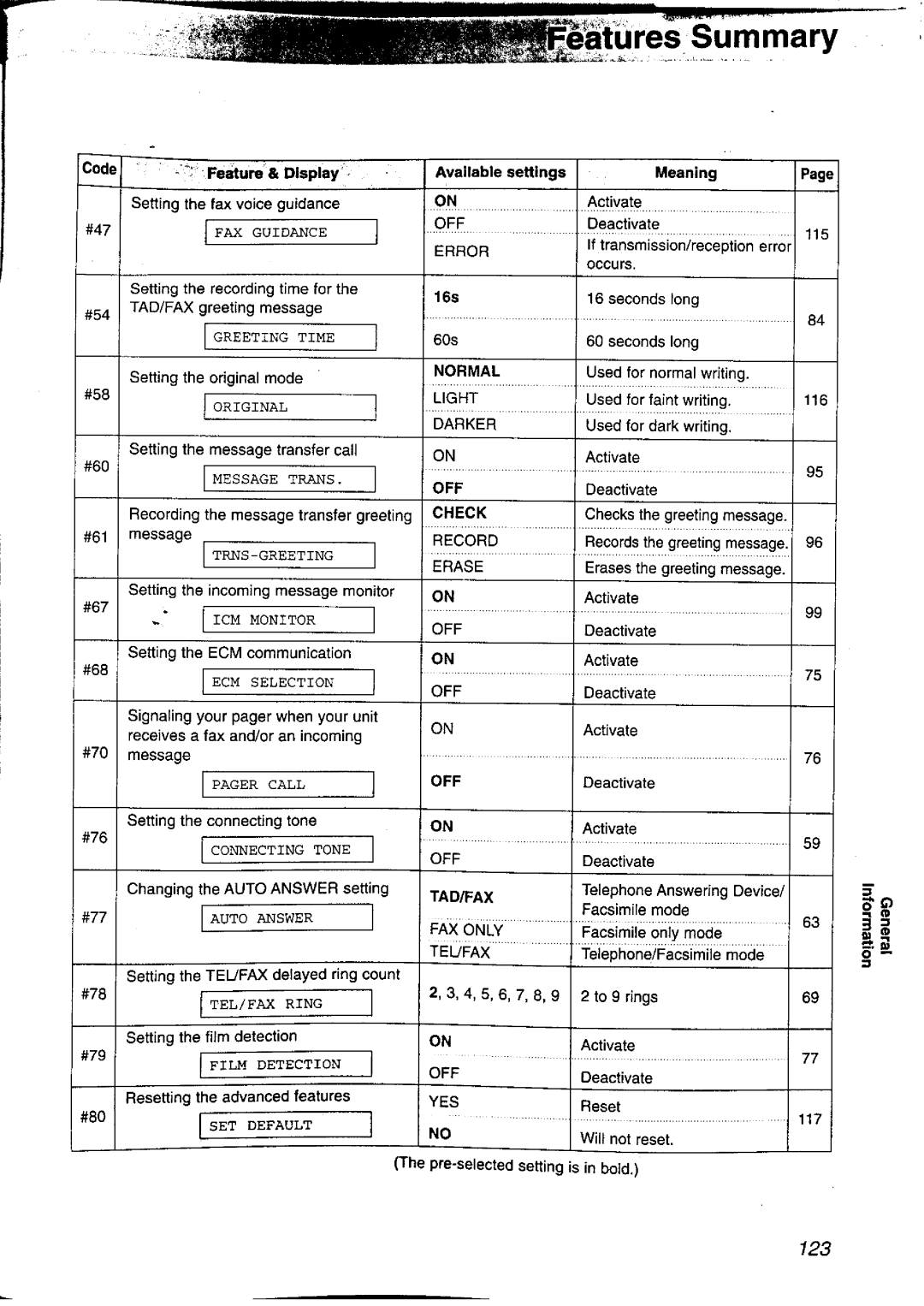 Panasonic KX-FP121NZ manual 