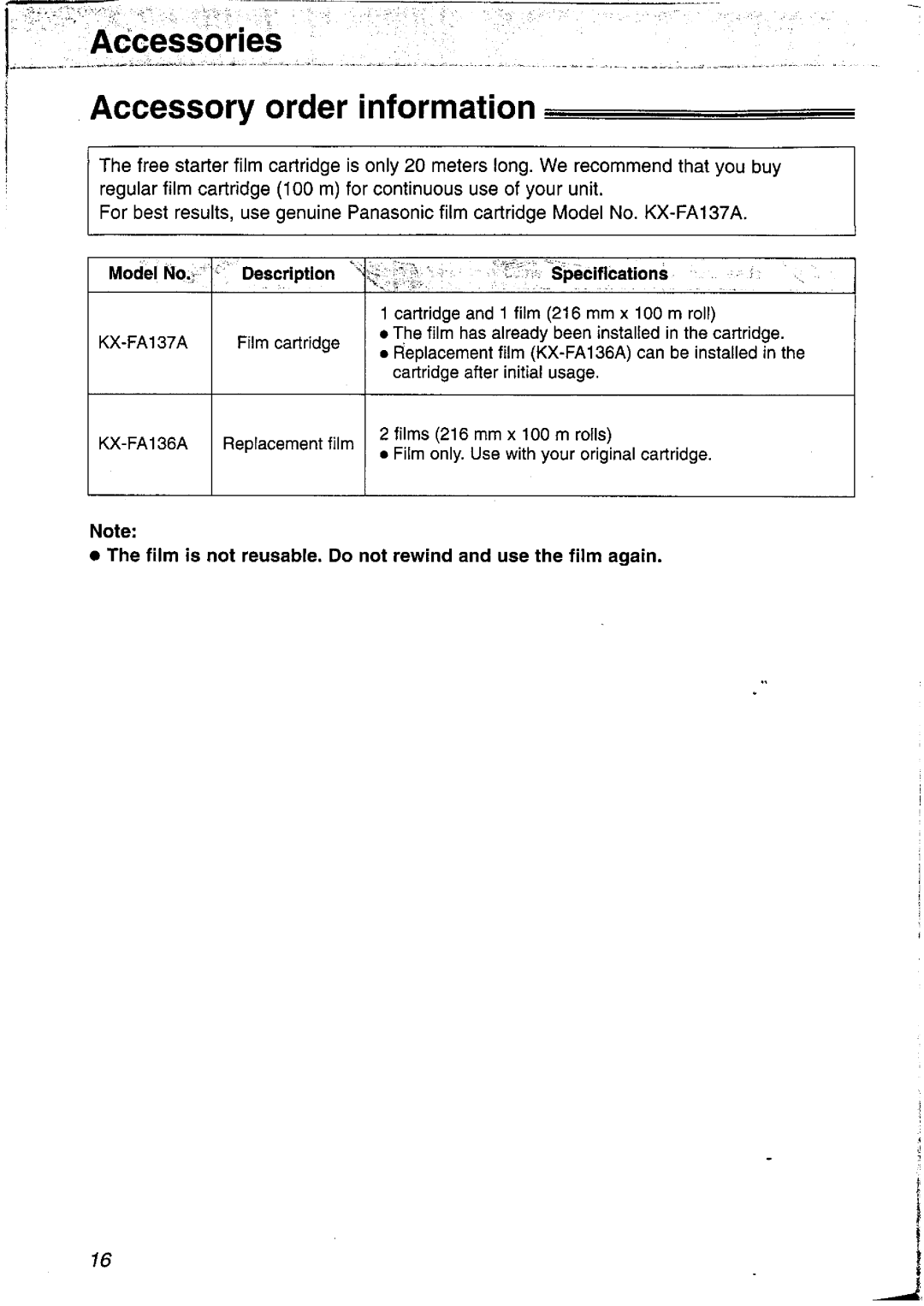 Panasonic KX-FP121NZ manual 