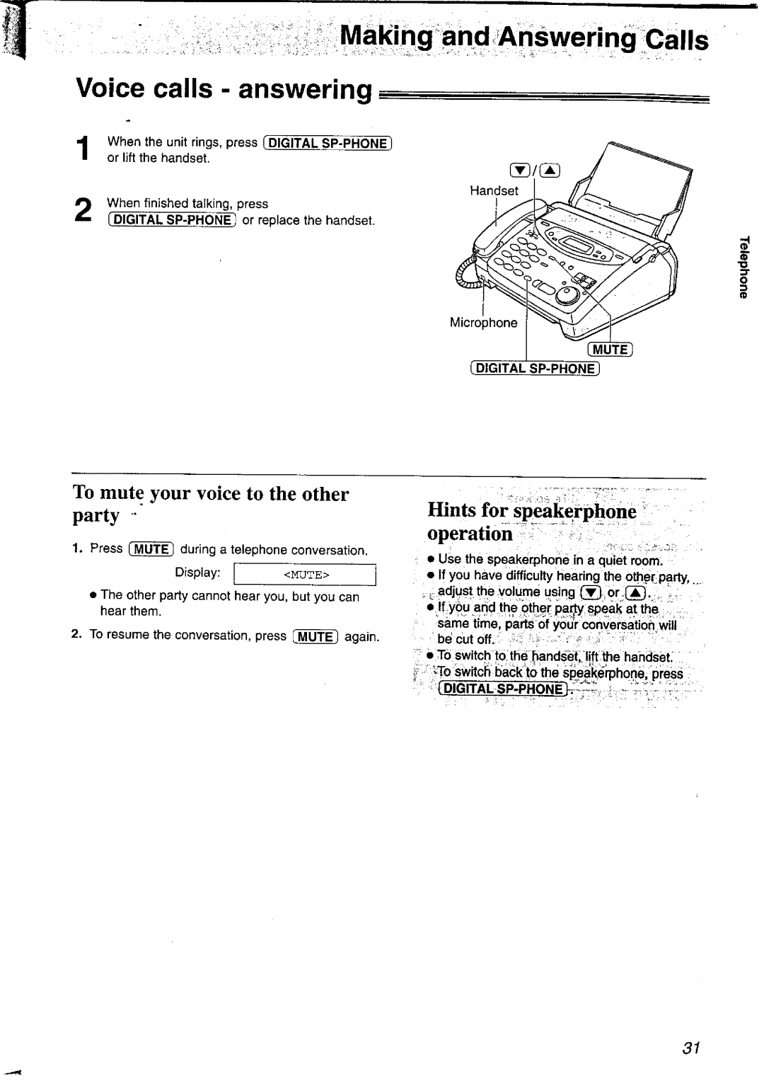 Panasonic KX-FP121NZ manual 