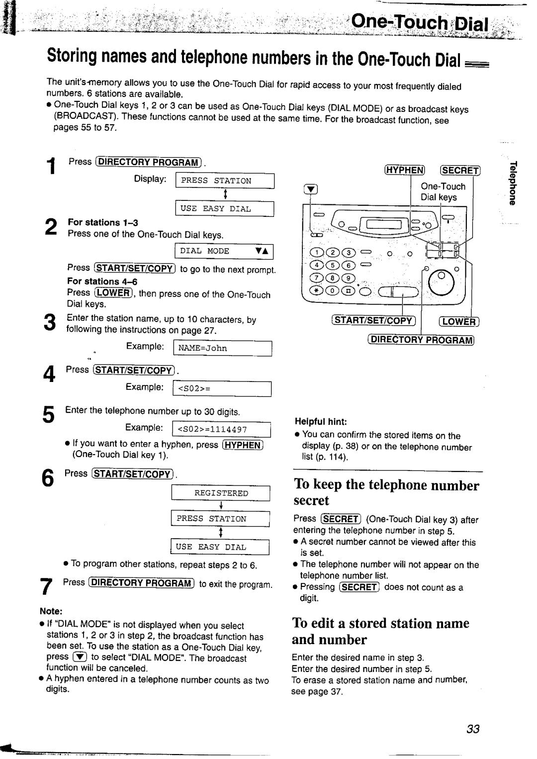 Panasonic KX-FP121NZ manual 