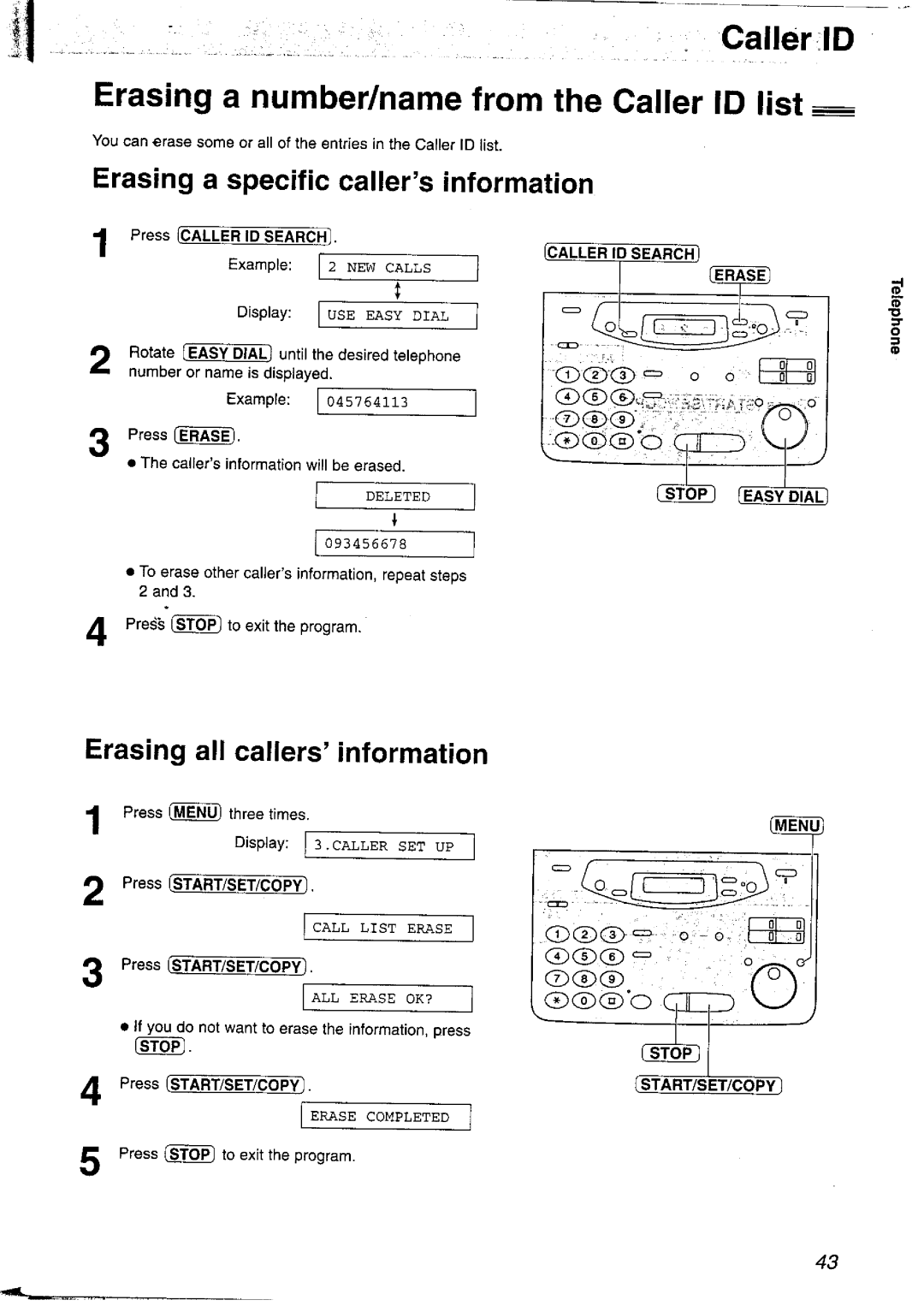 Panasonic KX-FP121NZ manual 