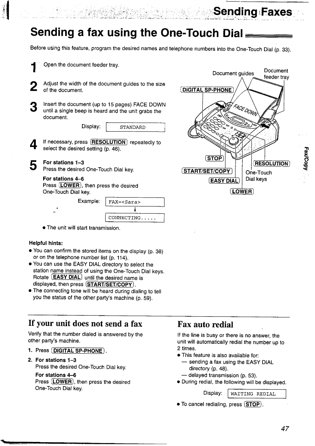 Panasonic KX-FP121NZ manual 