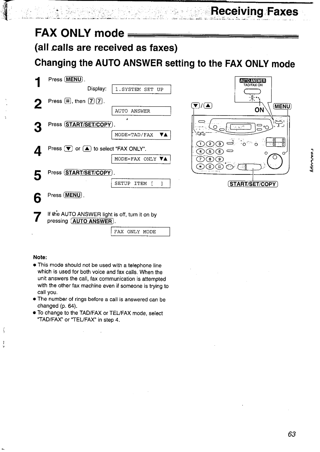 Panasonic KX-FP121NZ manual 