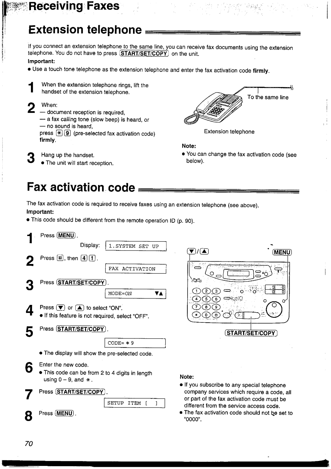 Panasonic KX-FP121NZ manual 