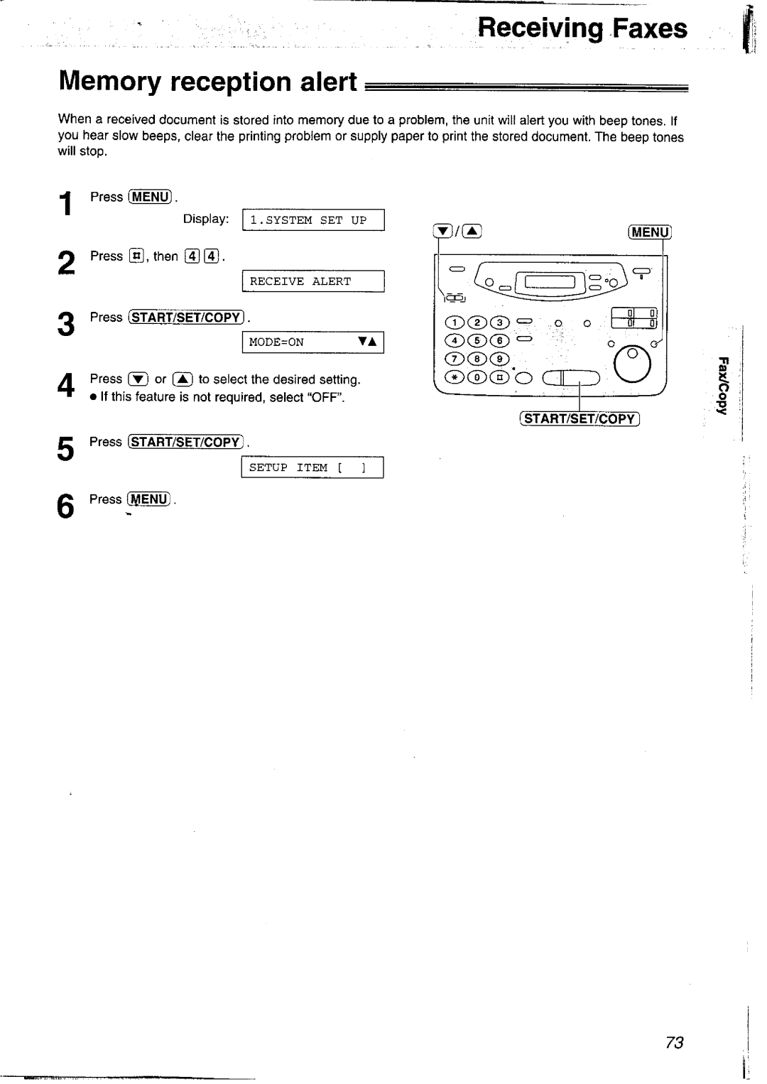 Panasonic KX-FP121NZ manual 