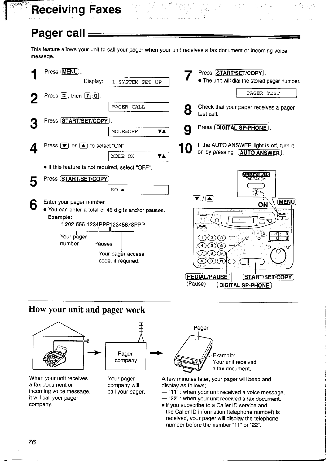 Panasonic KX-FP121NZ manual 