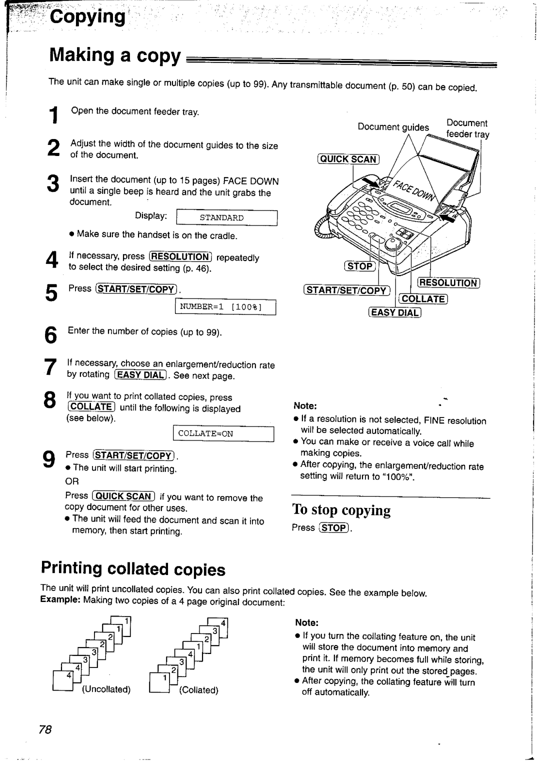 Panasonic KX-FP121NZ manual 