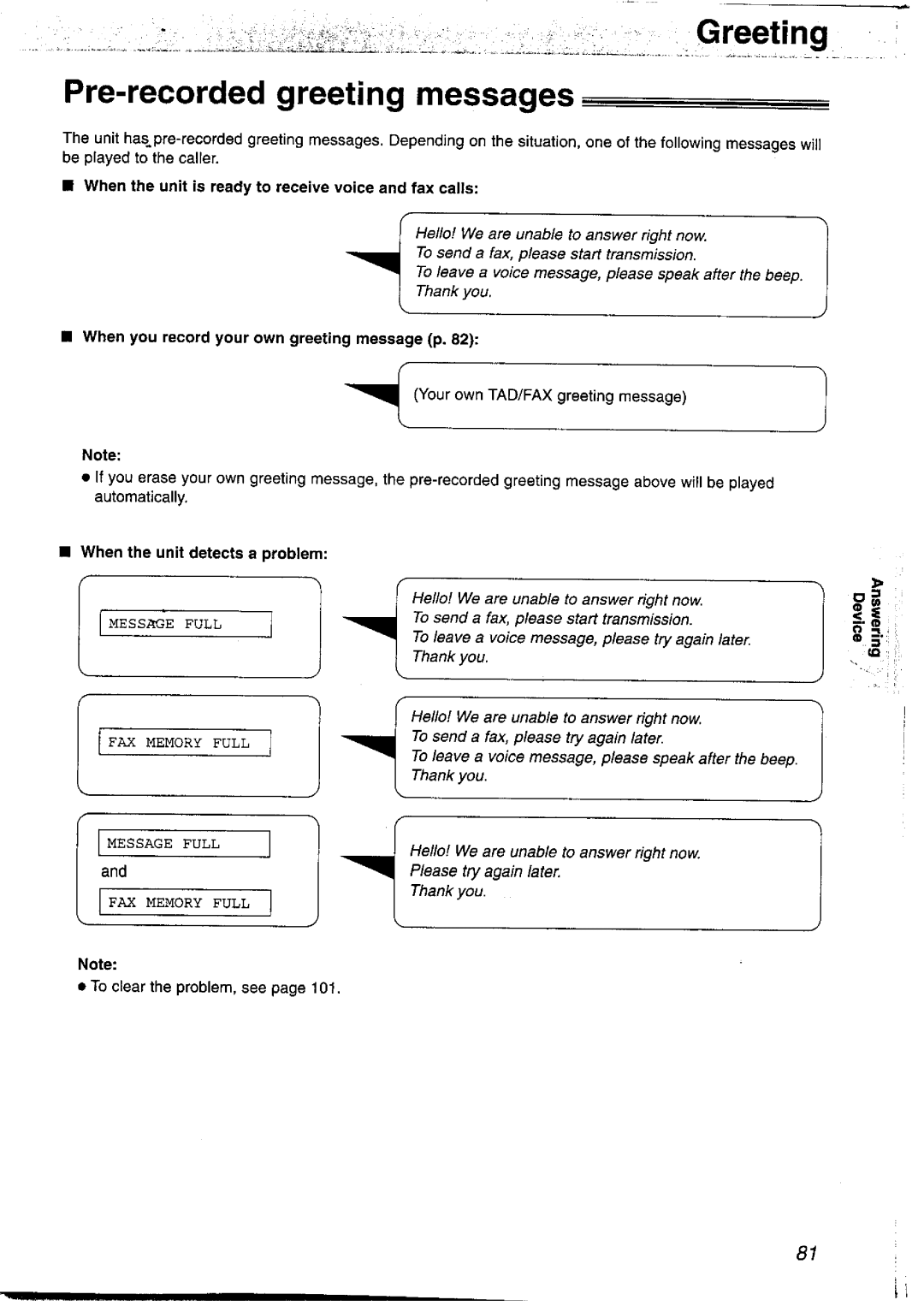 Panasonic KX-FP121NZ manual 