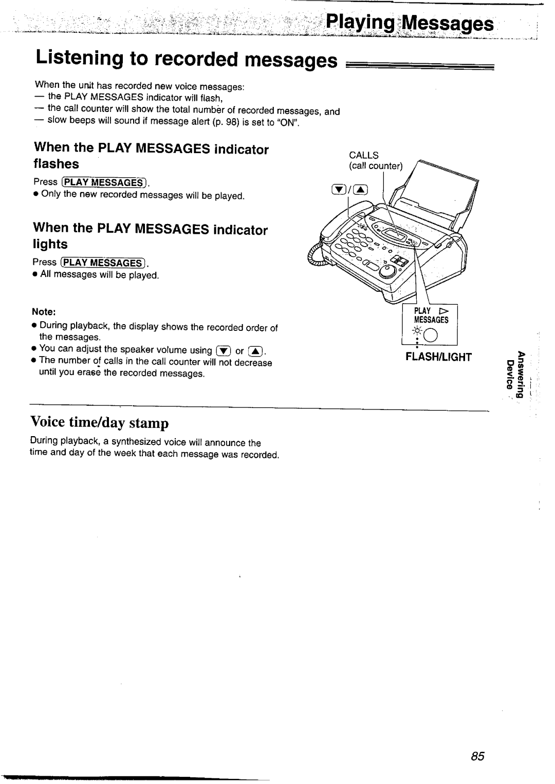 Panasonic KX-FP121NZ manual 