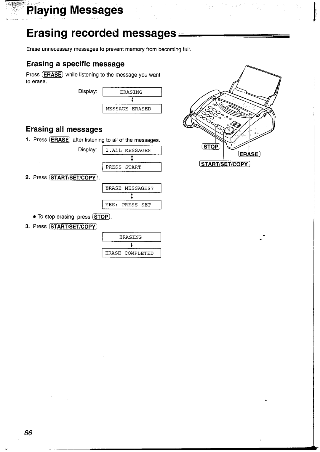 Panasonic KX-FP121NZ manual 