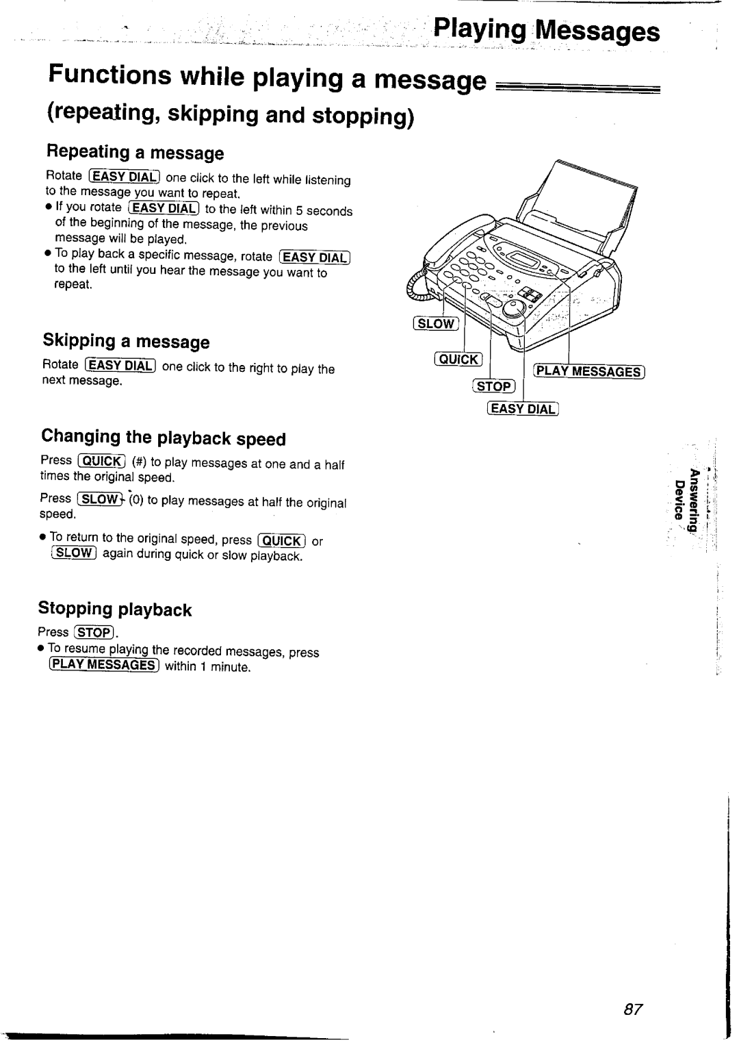 Panasonic KX-FP121NZ manual 