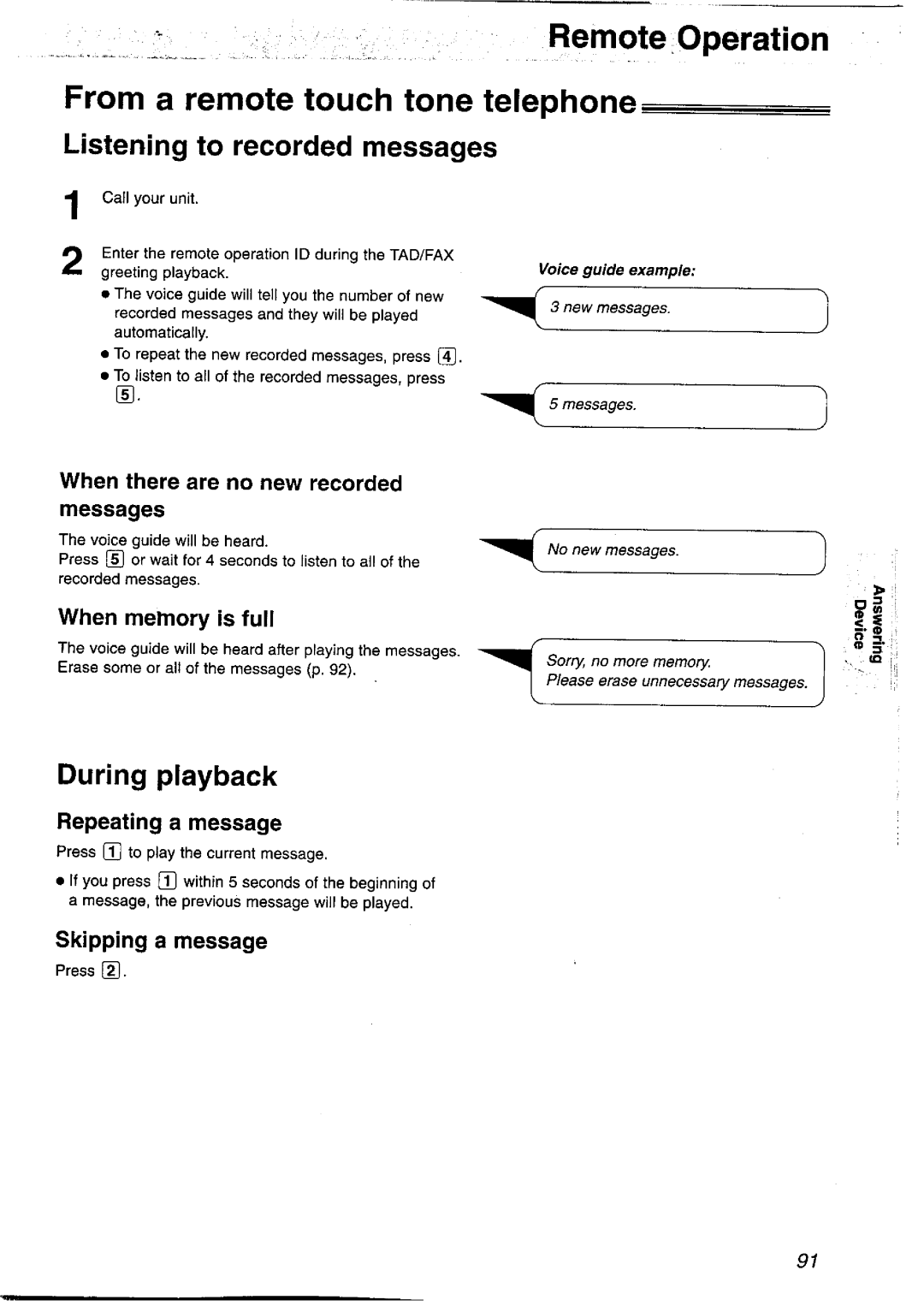 Panasonic KX-FP121NZ manual 