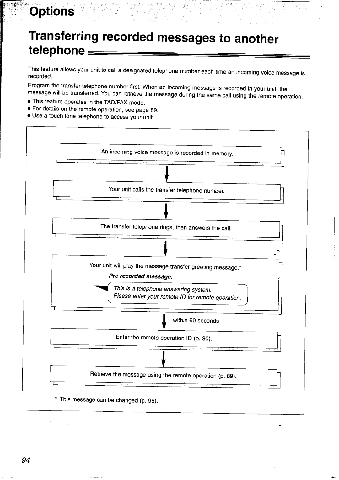 Panasonic KX-FP121NZ manual 