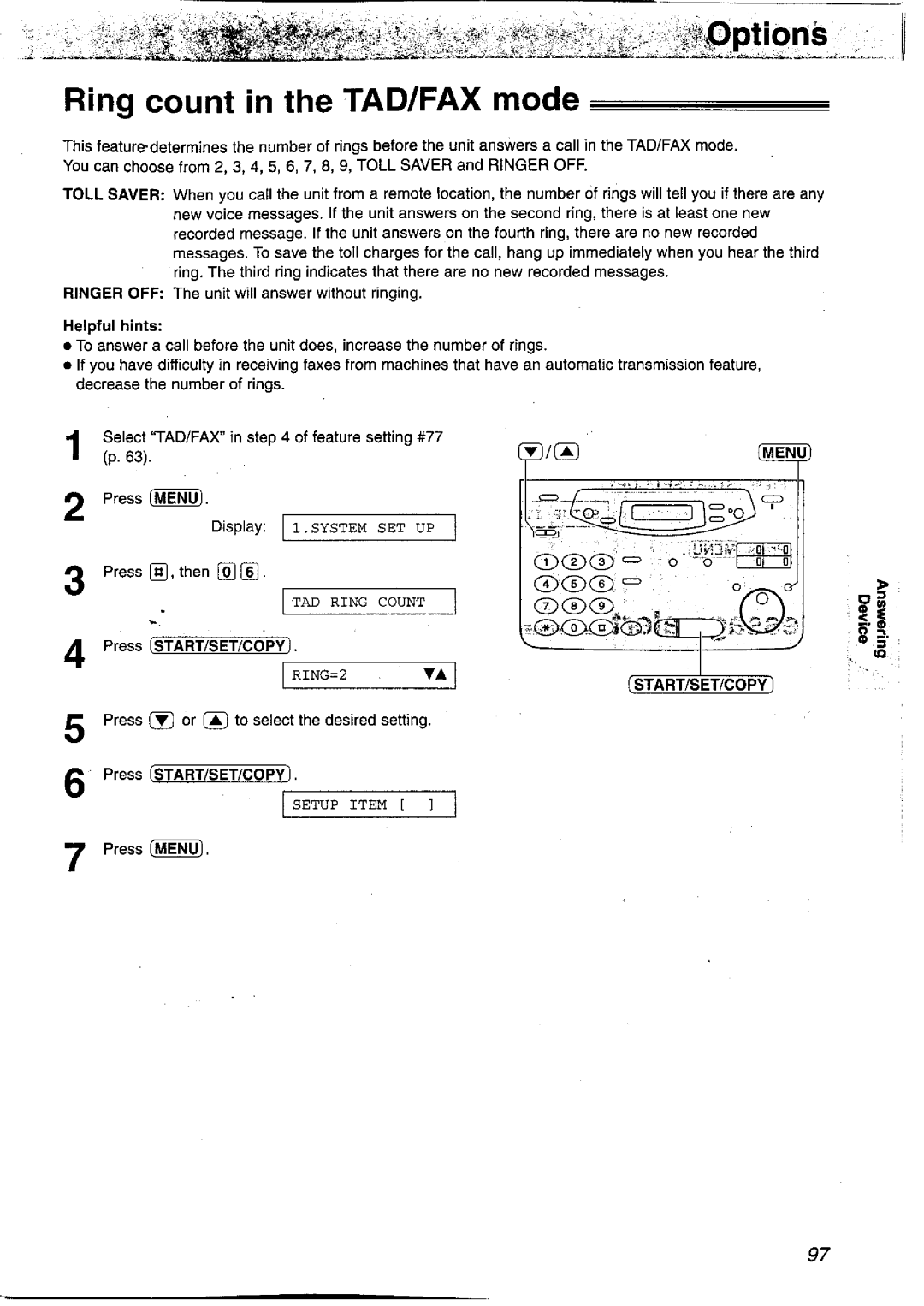 Panasonic KX-FP121NZ manual 