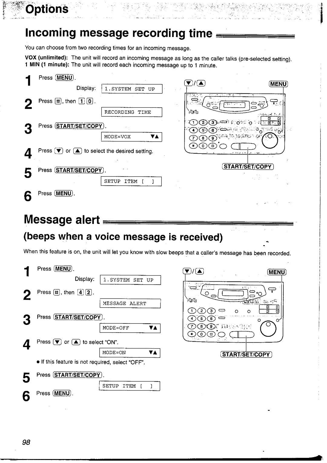 Panasonic KX-FP121NZ manual 