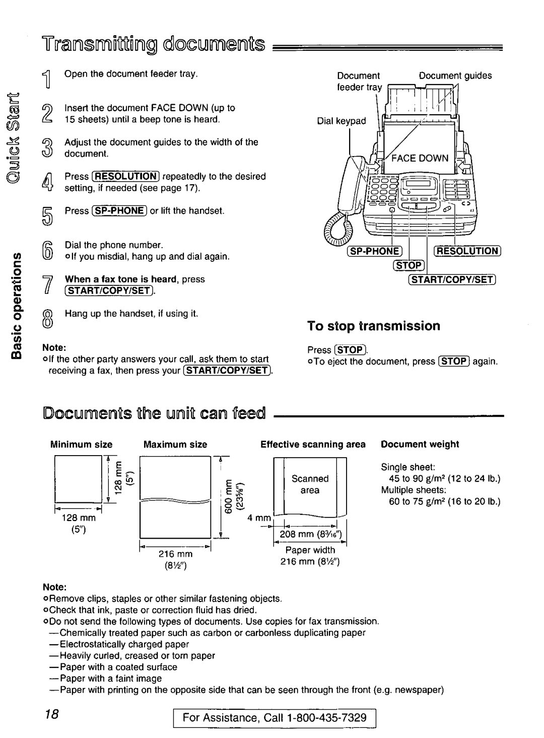 Panasonic KX-FP200, KX-FP195 manual 