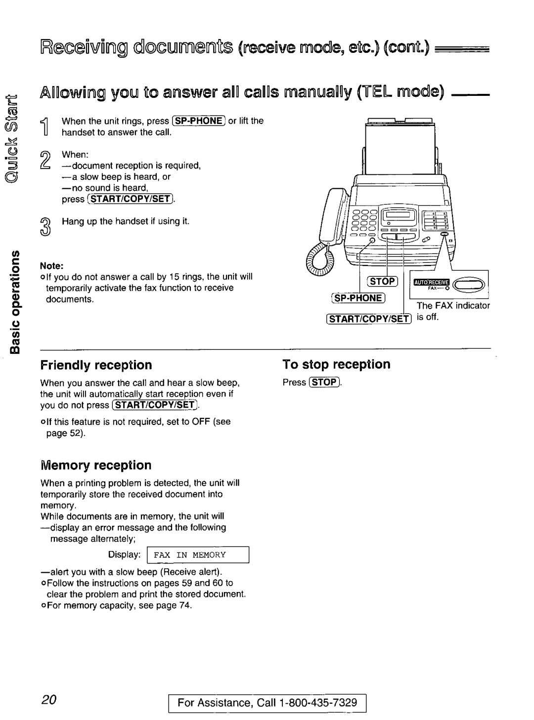 Panasonic KX-FP200, KX-FP195 manual 