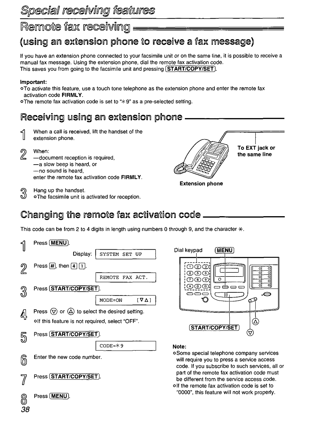 Panasonic KX-FP200, KX-FP195 manual 