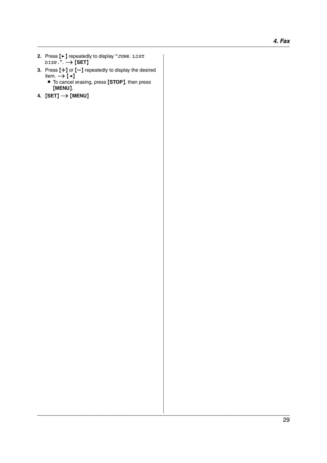 Panasonic KX-FP215 operating instructions SET iMENU 