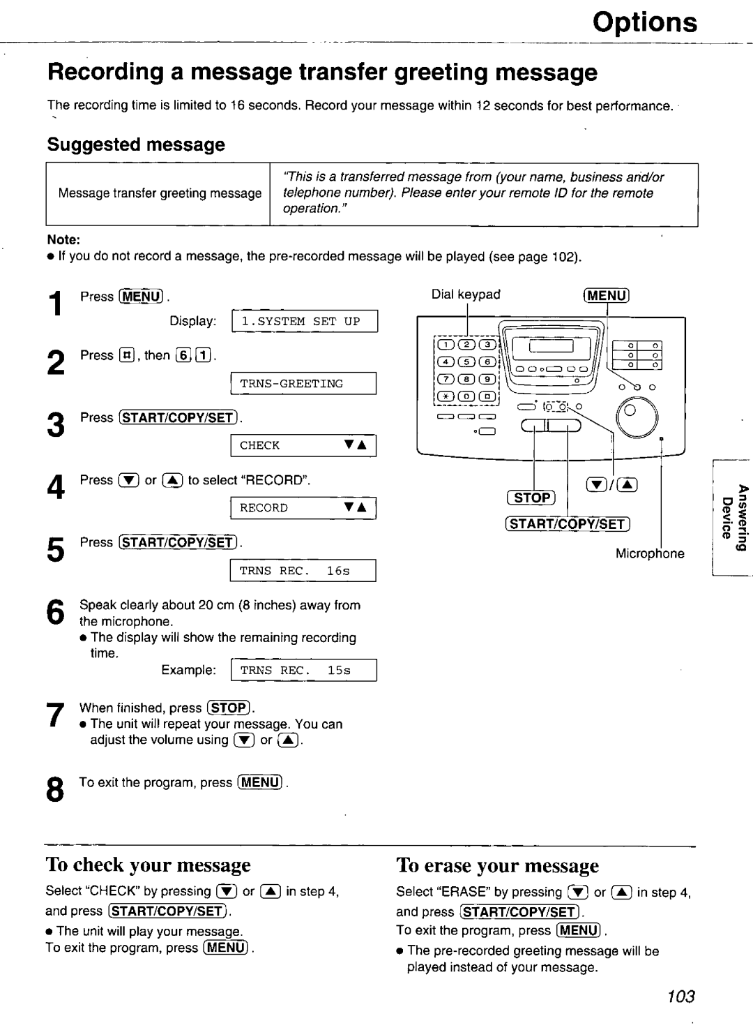 Panasonic KX-FP265, KX-FP270 manual 