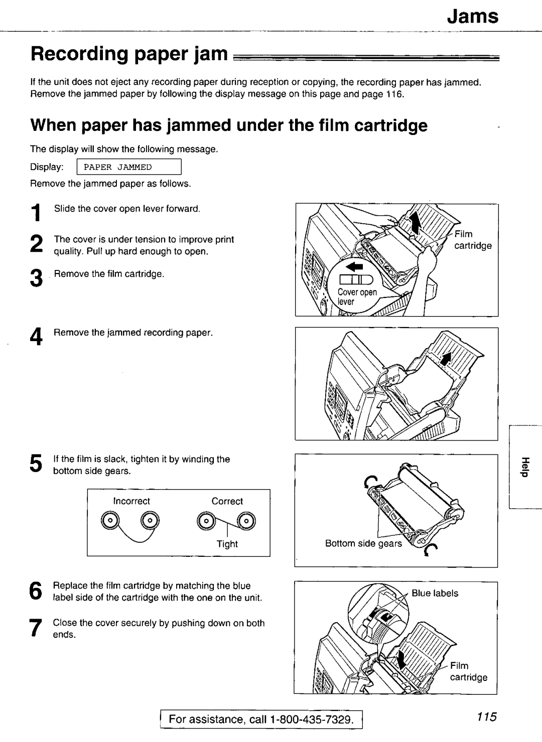 Panasonic KX-FP265, KX-FP270 manual 