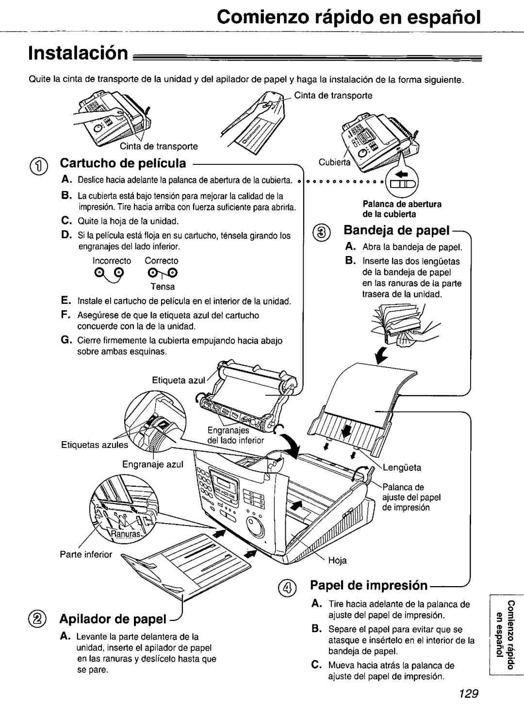 Panasonic KX-FP265, KX-FP270 manual 