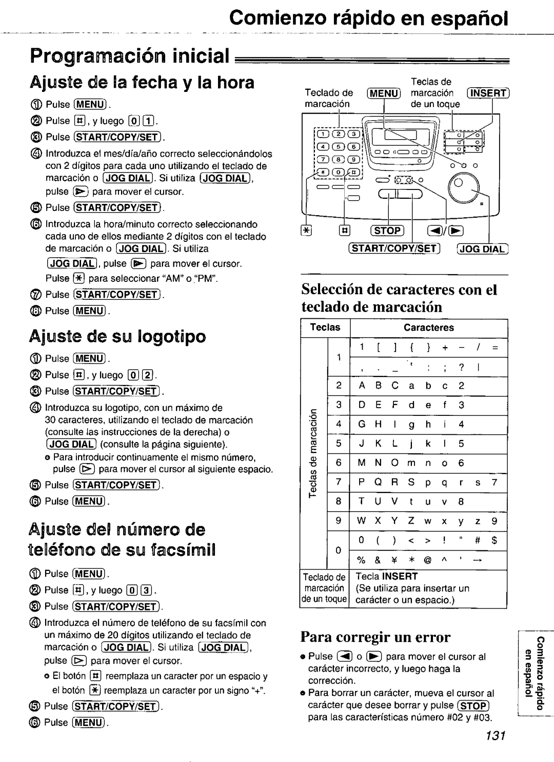 Panasonic KX-FP265, KX-FP270 manual 