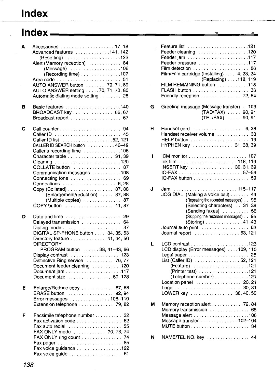 Panasonic KX-FP270, KX-FP265 manual 