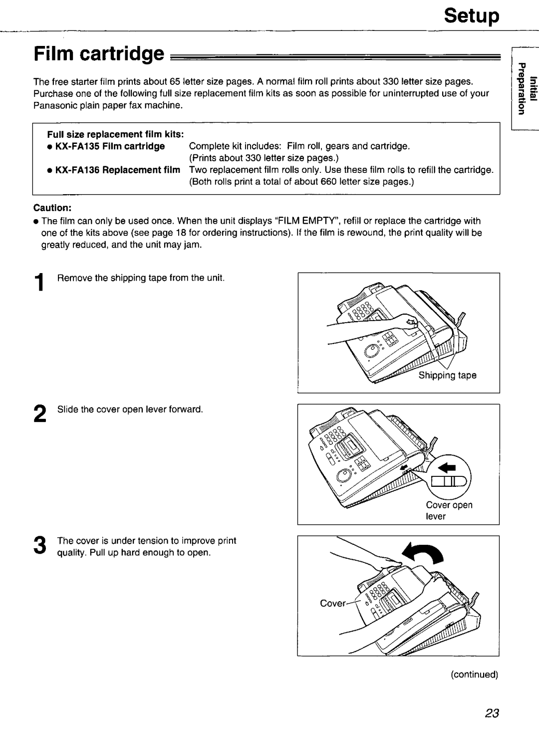 Panasonic KX-FP265, KX-FP270 manual 