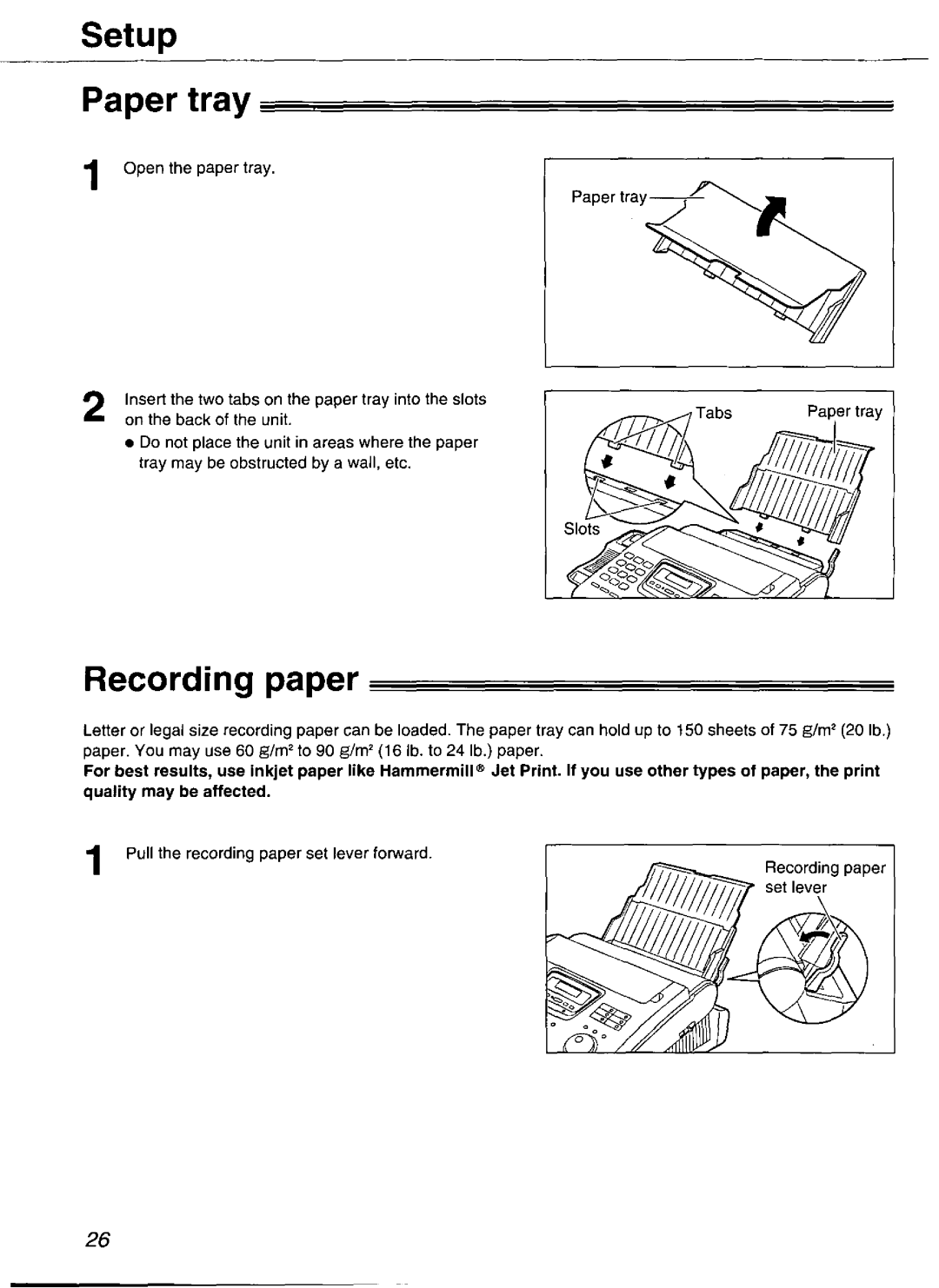 Panasonic KX-FP270, KX-FP265 manual 