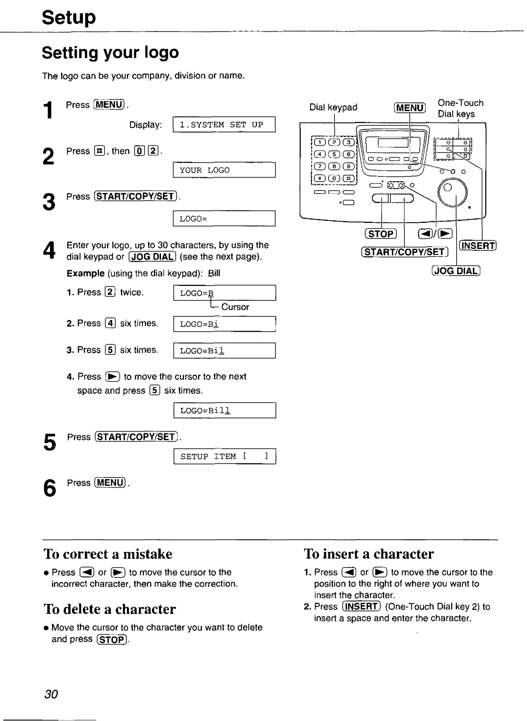 Panasonic KX-FP270, KX-FP265 manual 