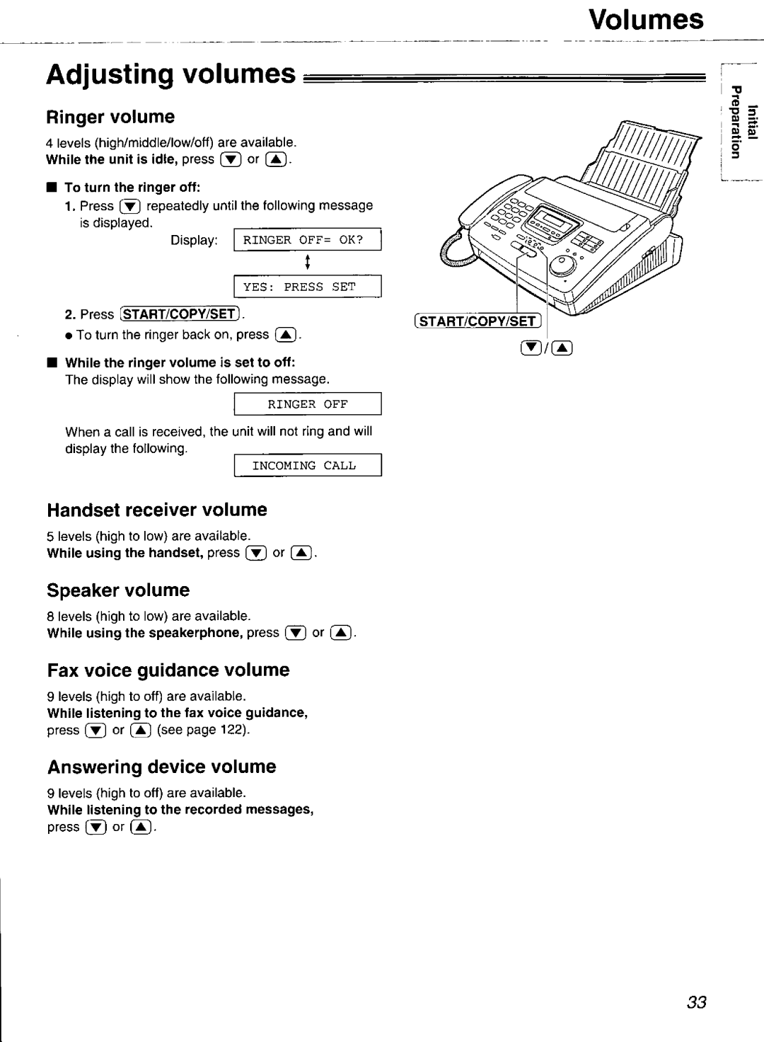 Panasonic KX-FP265, KX-FP270 manual 