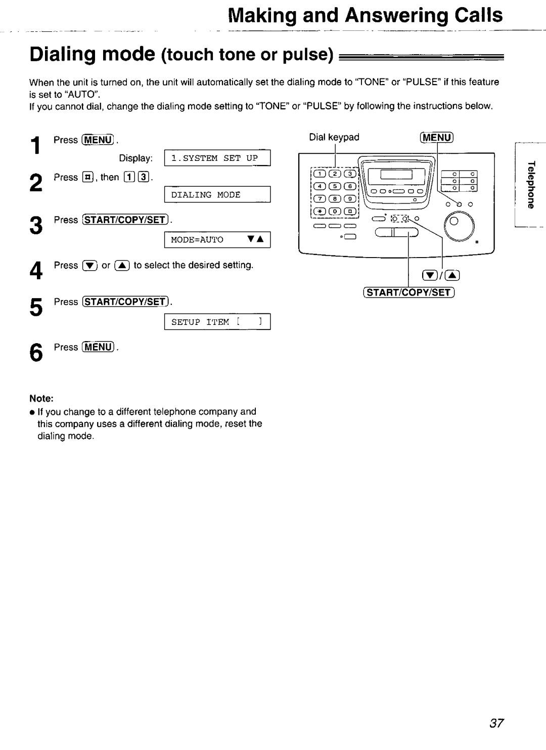 Panasonic KX-FP265, KX-FP270 manual 