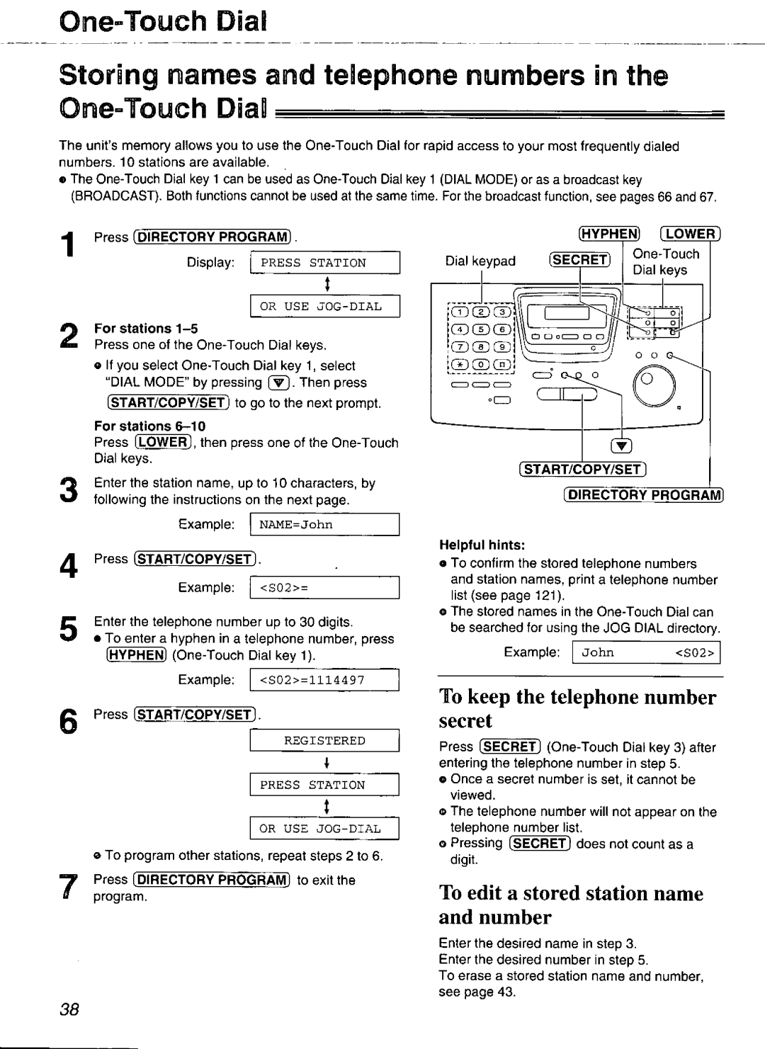 Panasonic KX-FP270, KX-FP265 manual 