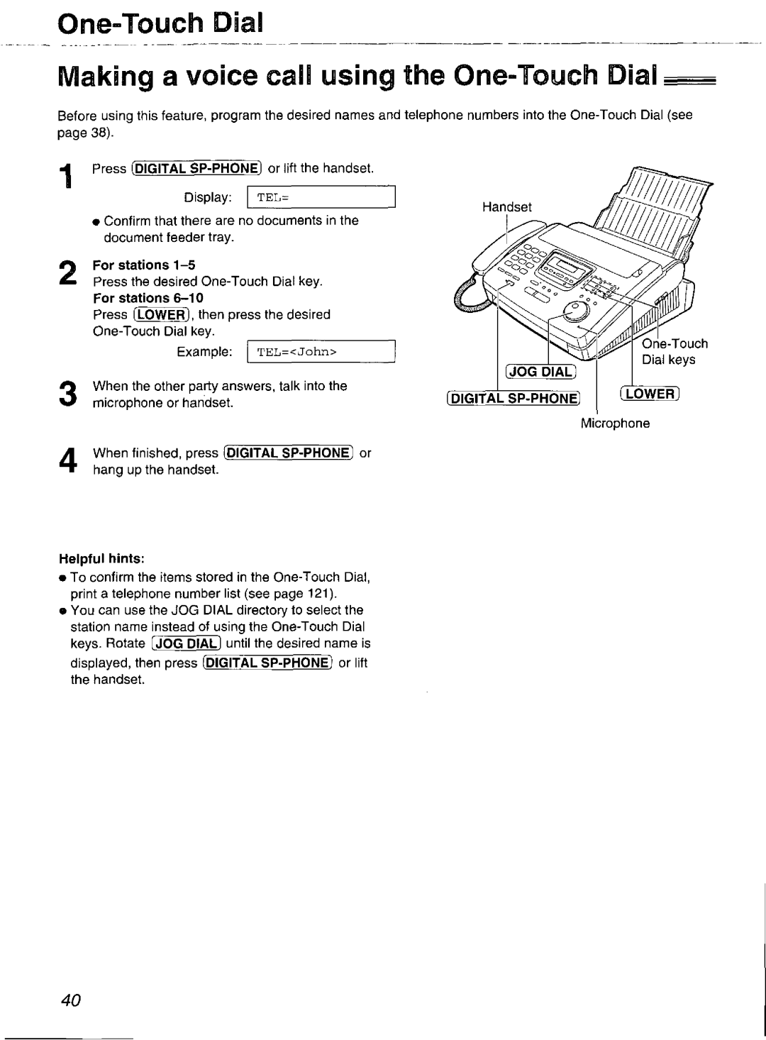 Panasonic KX-FP270, KX-FP265 manual 