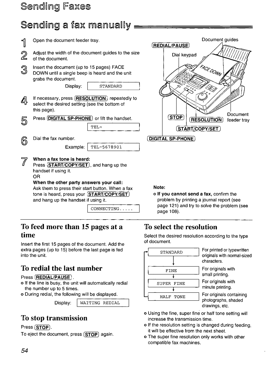 Panasonic KX-FP270, KX-FP265 manual 