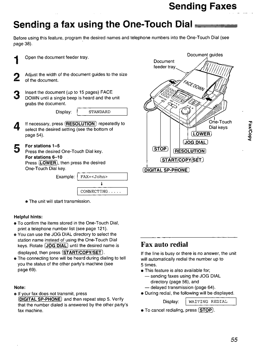 Panasonic KX-FP265, KX-FP270 manual 